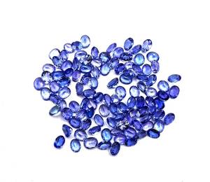 Natural Tanzanite Oval Cut Loose Gemstone Wholesale Lot Faceted Jewelry - Product Image 3