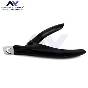 Cortador de Uñas Acrílicas Profesional, Cortador de Uñas de Gel, Herramienta Duradera y Afilada para Manicura y Pedicura, Color Negro, para Uso en Salón y en Casa - Product Image 3