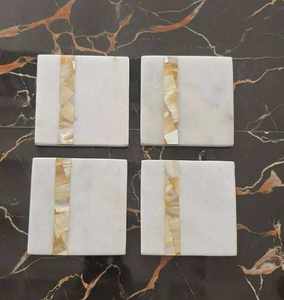 Posavasos de Resina Elegantes Hechos a Mano para Decoración de Mesa y Opciones de Regalo de Proveedores Indios - Product Image 4