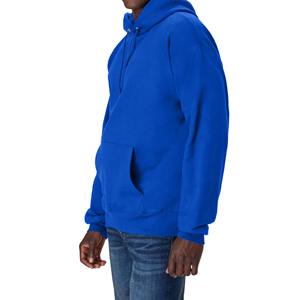 Sudadera con Capucha para Hombre, Color Sólido, Corte Regular, Felpa de Algodón, Informal, para Otoño, con Bolsillo Delantero y Capucha con Cordón Ajustable - Product Image 4