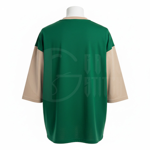 Camiseta Hip Hop Unisex 2026, Último Modelo, Mezcla de Poliéster y Algodón, Talla Grande, Diseño Personalizado, Hombros Caídos - Product Image 6