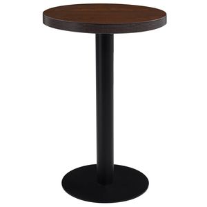 Tavolo da bistrot marrone scuro 19.7 tavolo ristorante MDF \" - Product Image 1