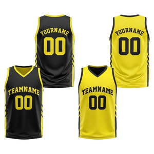 Uniformes de Baloncesto Personalizados para Hombre, Transpirables, de Secado Rápido y Reversibles, Conjuntos de Uniformes de Baloncesto con Diseño Personalizado - Product Image 3