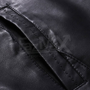 แจ็คเก็ตหนังคุณภาพดีสั่งทำพิเศษ สวมใส่สบาย ระบายอากาศได้ดี มีสไตล์ สำหรับผู้ชาย  ไซส์สำหรับผู้ใหญ่ - Product Image 5