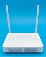 FTTH ONU路由器SM-1GWMTXPON SYMCO 300Mbps DC 12V 1GE 3FE WiFi 2.4GHz SC UPC 1年保修支持EPON/GPON