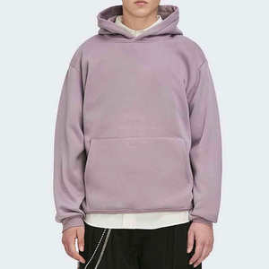 Sudadera con Capucha para Hombre, Estilo Urbano, Tela Suave sin Cordón, con Logotipo Personalizado, 300-400 GSM, Sudadera al por Mayor - Product Image 6