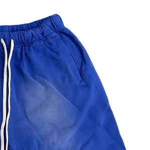 Pantalones Cortos de Hombre de Algodón 100% Puro, de Alta Calidad, con Logotipo Personalizado, Estampado Puff, Lavado Ácido Vintage, Fabricante de Pantalones Cortos - Product Image 6