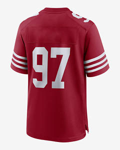 Camisetas de fútbol americano de nueva calidad para hombre, camiseta de fútbol americano sublimada personalizada - Product Image 2