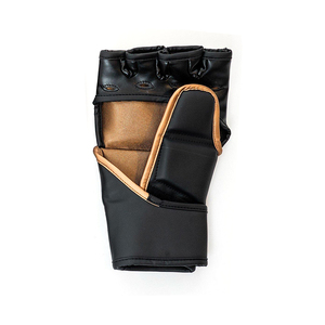 อุปกรณ์กีฬา MMA ถุงมือชกมวย PU กันน้ำ พร้อมสายรัดสำหรับฝึกซ้อม MMA ออกแบบเองได้ คุณภาพสูง ระบายอากาศได้ดี - Product Image 5