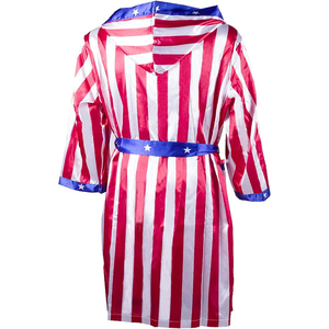 Heavy Duty <b>Boxing</b> Gown Satin Walkout <b>Robe</b> Fight <b>Robe</b> Lightweight <b>Boxing</b> Entrance Wear for Professional Fighters - Product Image 2