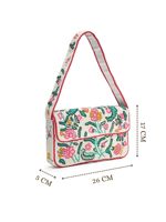 Pochette à bandoulière pour femme, faite main, broderie géométrique, ornée de perles, de luxe, de créateur, personnalisable, OEM, vente en gros, fermeture magnétique