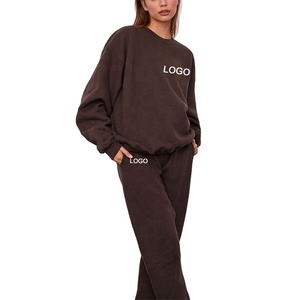 Ensemble de jogging en coton pour femmes 2023, vêtements de sport personnalisables, survêtements, tailles plus, pour l'hiver - Product Image 3