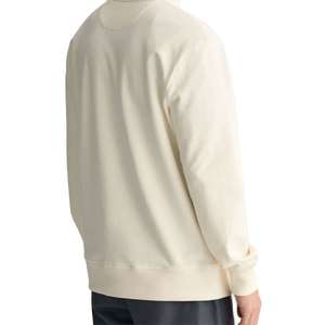 Sweat-shirt d'hiver pour homme, demi-zip, couleur unie, style classique, coutures solides, durable, confortable, pour les voyages et le bureau - Product Image 2