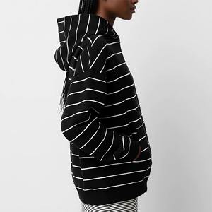 Sweat-shirt à capuche imperméable en molleton 100 % coton pour femme, design décontracté, tissu respirant, sans doublure, idéal pour l'hiver - Product Image 6