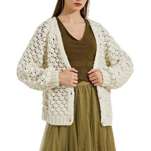 Cardigan pour femmes, tissu léger et doux, manches longues, chaud, confortable, décontracté, élégant - Product Image 2