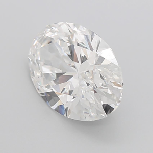 เพชรรูปไข่ขนาด 10.27 มม. สี F ความสะอาด VVS2 เพาะเลี้ยงในห้องปฏิบัติการ เป็นมิตรต่อสิ่งแวดล้อม ขัดเงาด้วยมือในอินเดีย สำหรับทำเครื่องประดับ แหวน ต่างหู - Product Image 5