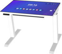 Table interactive intelligente à écran tactile électrique de 43 pouces pour l'éducation et la publicité