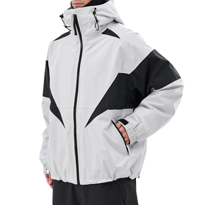 <b>men</b> ski snowboard <b>jacket</b> waterproof <b>warm</b> insulated windproof breathable winter outdoor coat adjustable hood padded lining - Product Image 2