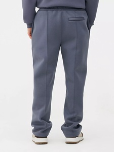 Custom Men's Winter Heavyweight Eco-Friendly 100% Cotton Fleece Applique Full <b>Zip</b> <b>up</b> <b>Hoodie</b> & 2-Piece Jogger Set - Product Image 4