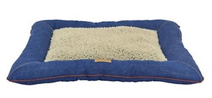 Cama para Perro Rectangular de Felpa con Espuma Viscoelástica, Funda Extraíble y Lavable, para Uso en Interiores, Todas las Estaciones, Cómoda y Elegante, en Caja - Product Image 4