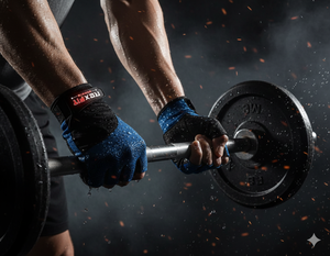 REXFIT SPORTS <b>Weight</b> Lifting Gym Gloves Wrist Wrap Support Gloves for Workout & Fitness Pull Ups Cycling <b>Dumbbell</b> - Product Image 2