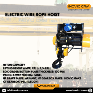 Polipasto eléctrico de cable de 1 a 15 toneladas con carro de grúa |   Equipo de elevación suave y seguro para usos industriales - Product Image 4