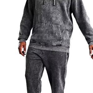 Chándal de manga larga para hombre / Conjunto deportivo / Chándal personalizado nuevo para hombre con capucha - Product Image 3