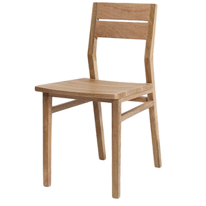 Silla de Jardín Moderna de Madera de Teca, Asiento de Comedor de Madera Maciza, Muebles de Exterior para Hotel, Villa, Patio - Product Image 2