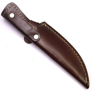 Funda de Cuero Hecha a Mano de Alta Calidad con Diseño Floral en Relieve para Cuchillo de Hoja Fija, OEM, Acero al Carbono, Grado Industrial, para Cuchillos de Camping - Product Image 2