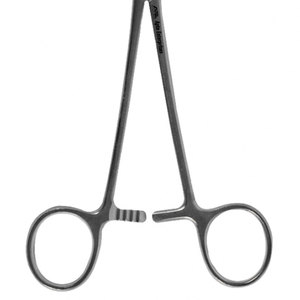 Ochsner fórceps de arteria de 5 pulgadas, 12,5 cm, instrumentos médicos quirúrgicos curvos de primera calidad, mandíbulas dentadas de acero inoxidable, Manual - Product Image 2