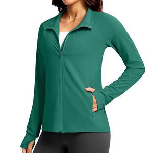 เสื้อแจ็คเก็ตแทร็คยอดนิยม คุณภาพเยี่ยม เหมาะสำหรับการฝึกซ้อมและการใช้งานระดับมืออาชีพ เสื้อแจ็คเก็ตแทร็คสำหรับผู้หญิงที่ระบายอากาศได้ดี - Product Image 1