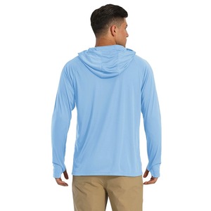 Sudadera de Pesca Transpirable, Ligera, Impermeable, con Protección Solar UPF 50, de Spandex/Poliéster, para Hombre - Product Image 6