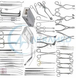 Ensemble de mastoïdectomie de haute qualité, 45 pièces, instruments de mastoïdectomie ORL de base, instruments chirurgicaux en acier inoxydable - Product Image 2