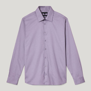 Camisa de Vestir Clásica para Hombre, Estilo Ejecutivo, Manga Larga, Cierre de Botones, Cuello Elegante, Tela Cómoda y Moderna - Product Image 6