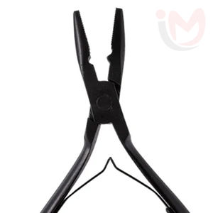 Pince à micro-perles pour extensions de cheveux, en acier inoxydable, outil de sertissage professionnel, outil pour extensions de cheveux en salon - Product Image 2