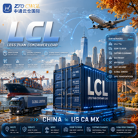 Transitaire USA LCL Expédition Aérienne Maritime de Chine vers les États-Unis, le Canada, le Mexique Livraison Porte-à-Porte
