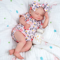 Poupée Reborn Bébé Skylar de 17 pouces en vinyle intégral, pour filles, à baigner, jouet souple et tendance, de la marque Babeside RTS