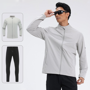 Fabricant OEM – Survêtements personnalisés haut de gamme imprimés par transfert thermique – Ensemble de survêtements sportifs de haute qualité, écologiques et respirants - Product Image 5
