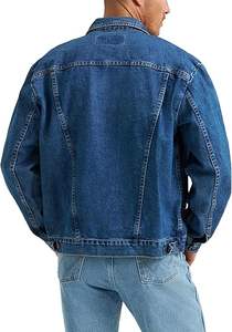 Chaqueta Vaquera Urbana para Hombre, Estilo Hip Hop, Holgada, con Efecto Desgastado y Rasgado - Product Image 3