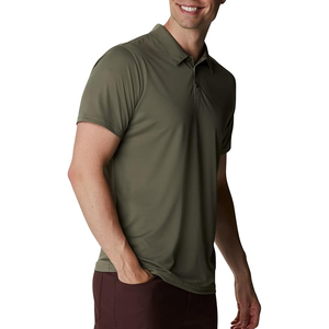Polo pour homme de qualité supérieure, design OEM en gros, manches courtes, fabrication fine, t-shirt de golf pour homme - Product Image 5