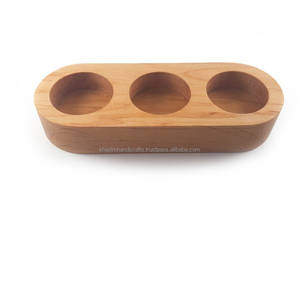 Designer Resin and Wood Combination T-Light Holder Handcrafted Decorative <b>Candle</b> <b>Stand</b> for Modern Living Room Decor - Product Image 4