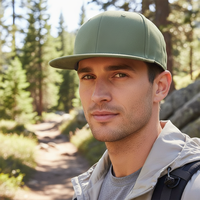 Gorras Planas Estilo Retro Años 90 100% Algodón, Venta al por Mayor, Impresión Gráfica Personalizada, Logotipo Bordado, Correa Ajustable para Marcas de Ropa Urbana