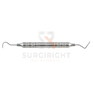 Sonde dentaire Expros 23QW Williams 1-10 mm en acier inoxydable pour une mesure précise de la profondeur des poches par SurgiRight - Product Image 1