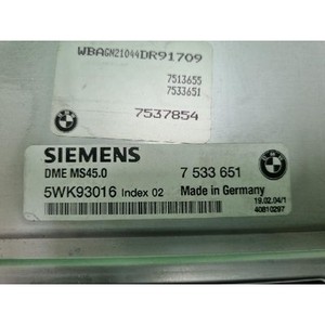 ECU และโมดูลคอมพิวเตอร์มือสองสำหรับรถยนต์ซีรีส์ 7 รุ่น 7533651 - Product Image 4