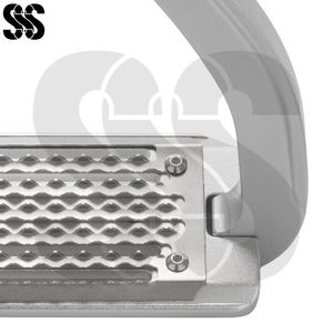 Estribos Plegables de Acero Inoxidable de Última Generación, Aleación de Aluminio de Grado Aeronáutico, Ligeros, para Principiantes en Equitación - Product Image 6