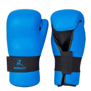 Gants de karaté en cuir pour l'entraînement quotidien, la pratique du fitness et des exercices, avec grip antidérapant - Product Image 1