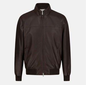 Chaqueta de Cuero Nueva Colección, Resistente al Viento, para Hombre y Mujer, Estilos Personalizados, Charlotte Burnt, Múltiples Colores, 2026 - Product Image 1