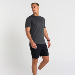 Camiseta Casual Personalizada para Hombre, de Algodón Orgánico, Talla Grande, Lisa, con Estampado Gráfico, 220 Gramos, Serigrafía, Diseño Sólido - Product Image 2