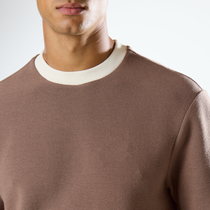 T-shirts décontractés pour hommes 100% polyester en tissu toile, faciles à porter, respirants, séchage rapide, mode jeunesse et adultes, vente en gros - Product Image 6