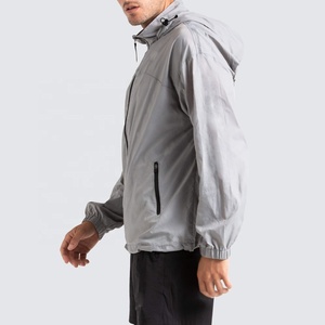 Custom Made <b>Lightweight</b> <b>Waterproof</b> <b>Running</b> <b>Jacket</b> Windbreaker Workout Gym Sport <b>Jackets</b> for Men - Product Image 2